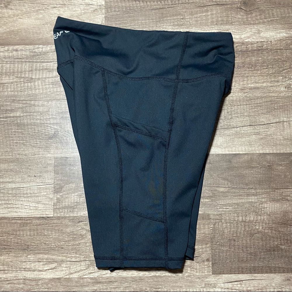 Baleaf High Rise Side Pocketed Yoga Shorts - Picture 3 of 11